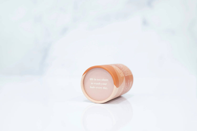 Day two • 100% natural dry shampoo