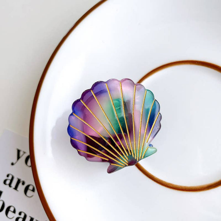 Seashell Small Hair Claw Clip