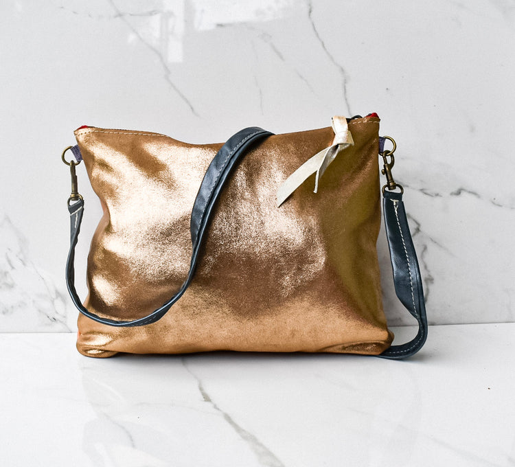 Mini Vivi Bronze/Peach Crossbody
