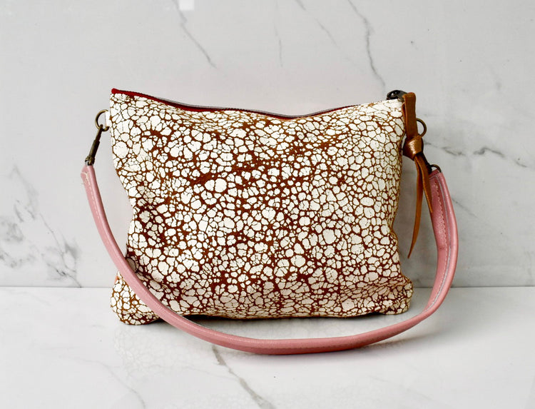 Vivi Cracked White/Maeve Crossbody