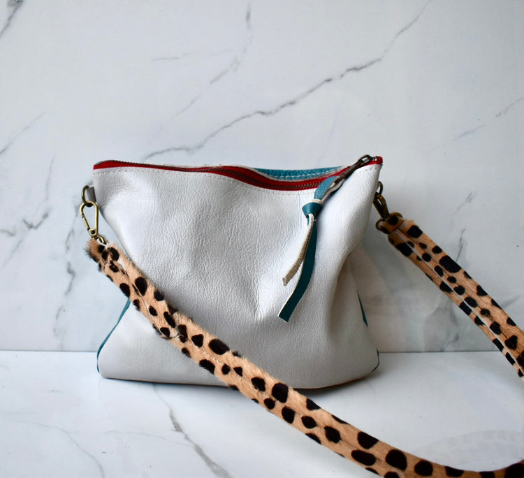 Mini Vivi Grey/TealCrossbody