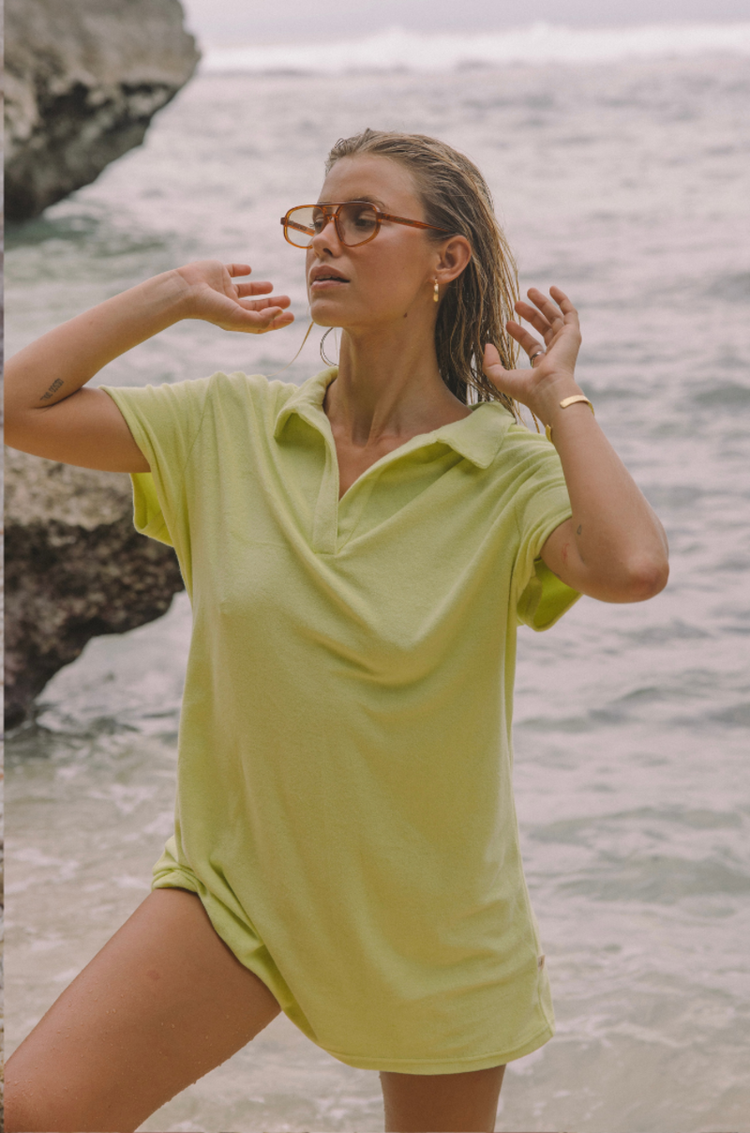 Terry Polo Dress
