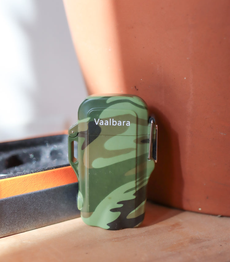 Vaalbara Electric Lighter - Rechargeable Waterproof Dual Arc Flame