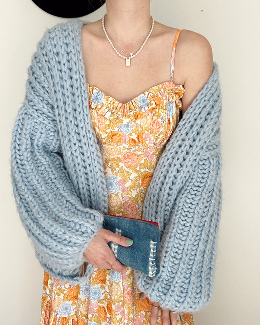 Saachi- Chunky Oversized Knit Cardigan