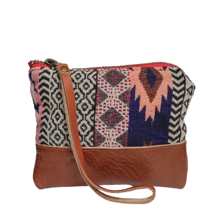 Paloma Coin Pouch in Brown Leather