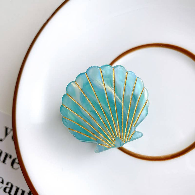 Seashell Small Hair Claw Clip