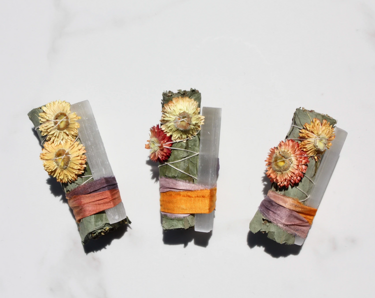 Black and Jane- Eucalyptus + Orange Flower Bundle