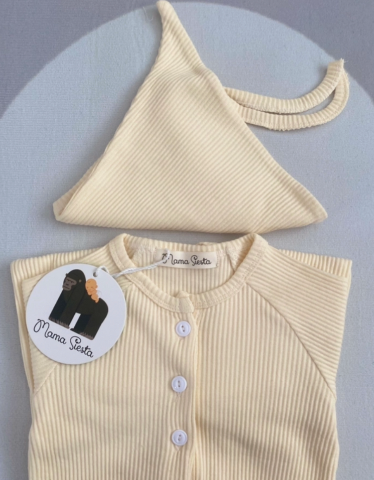 Earth Rompers with Hat