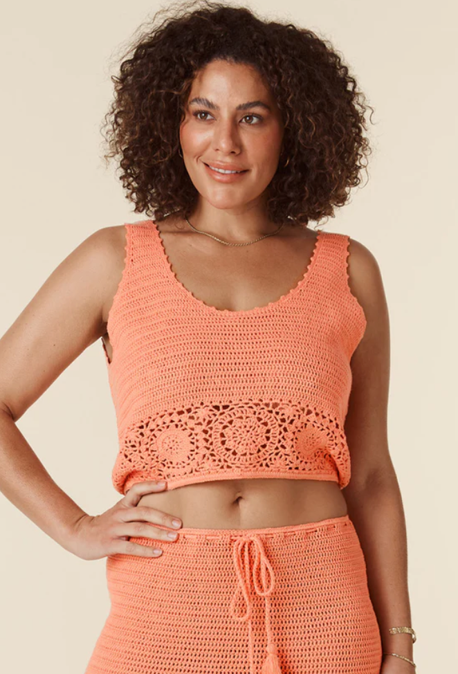Let The Sunshine in Crochet Cami