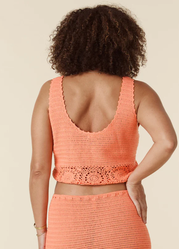 Let The Sunshine in Crochet Cami