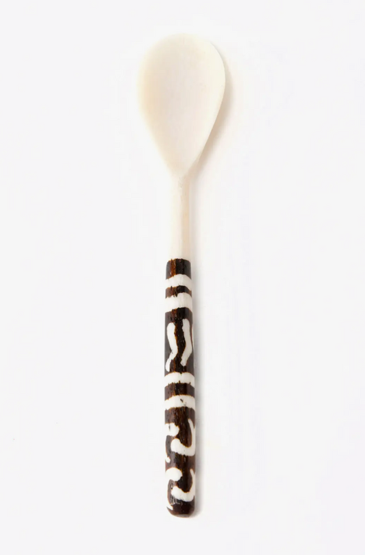 Swahili African Modern- Bone Tea Spoon