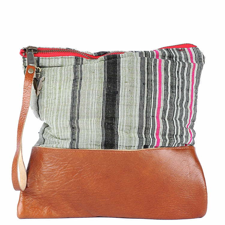 Aquinnah Green Clutch