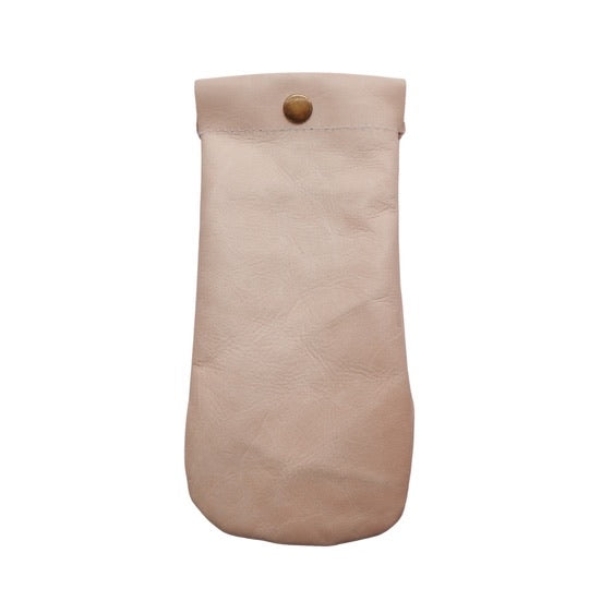 Vaalbara All Leather Sunglass Snap Case