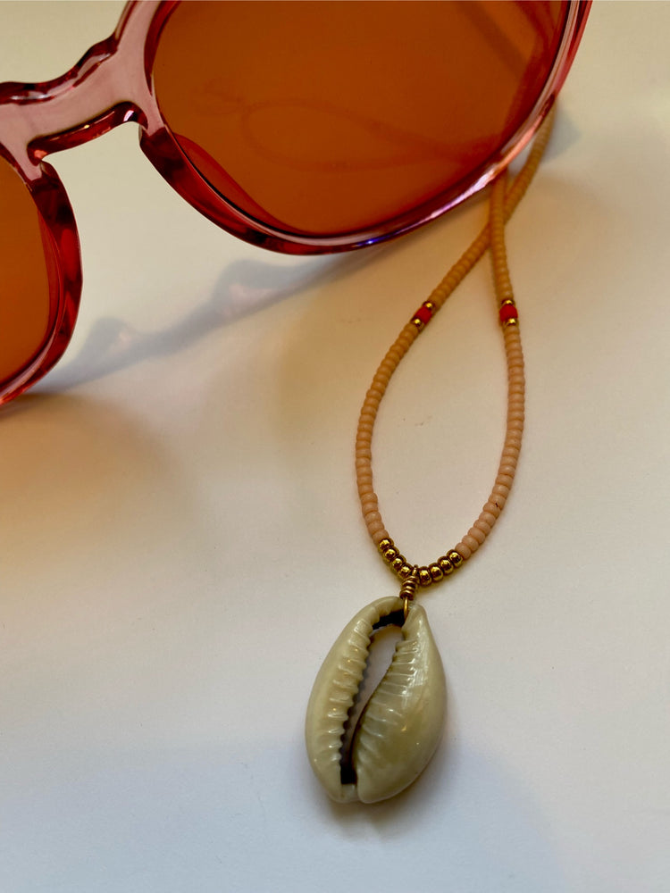 Cowrie Goddess Bead Necklace