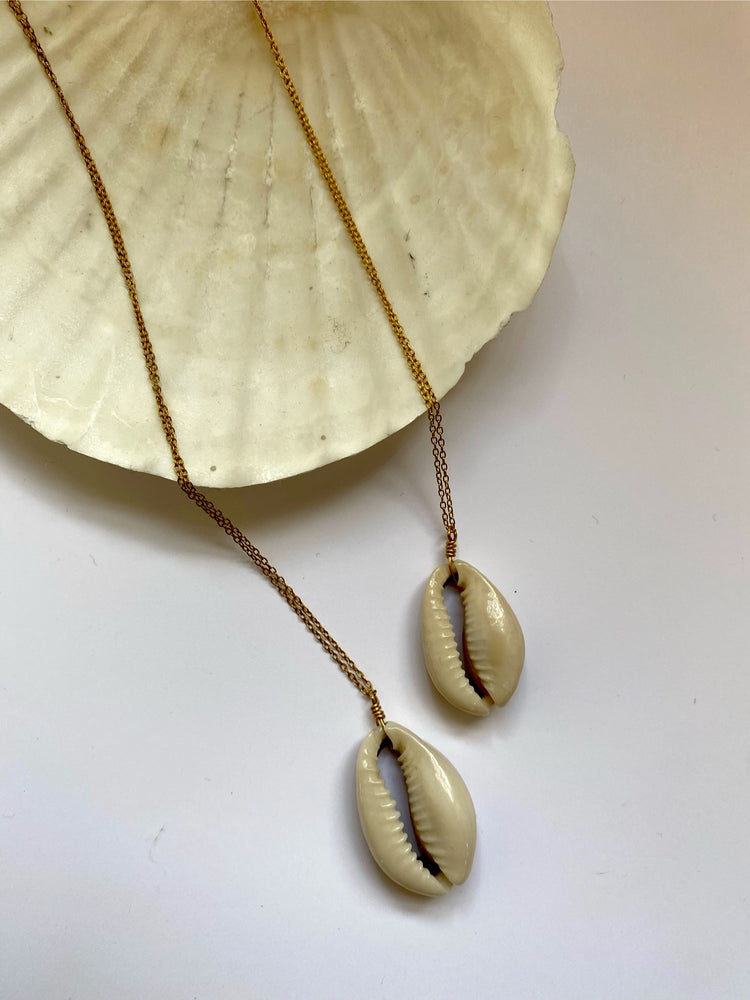 Cowrie Chain Necklace