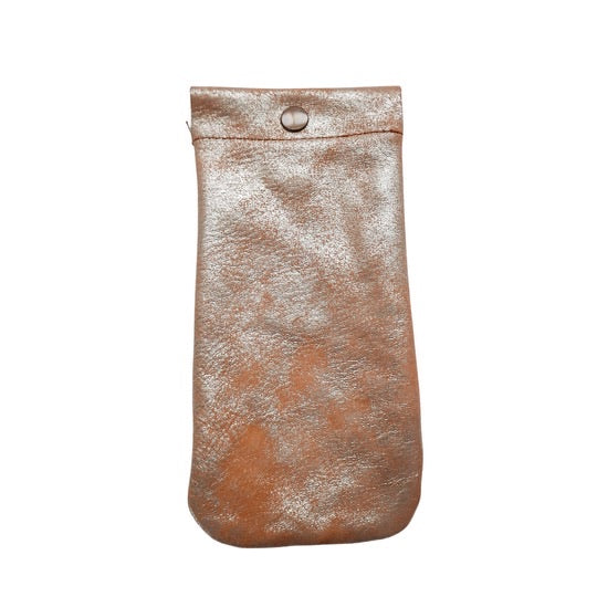 Vaalbara All Leather Sunglass Snap Case