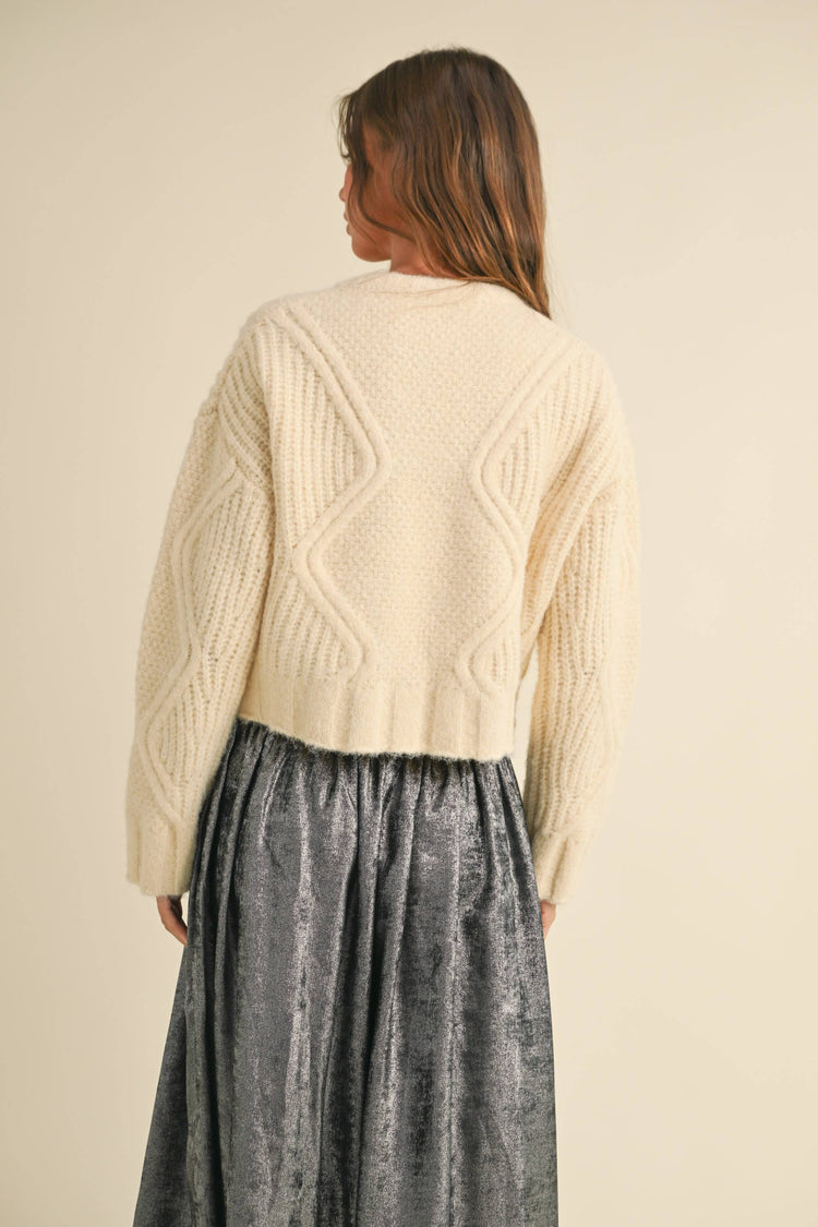 Cable Knitted Sweater