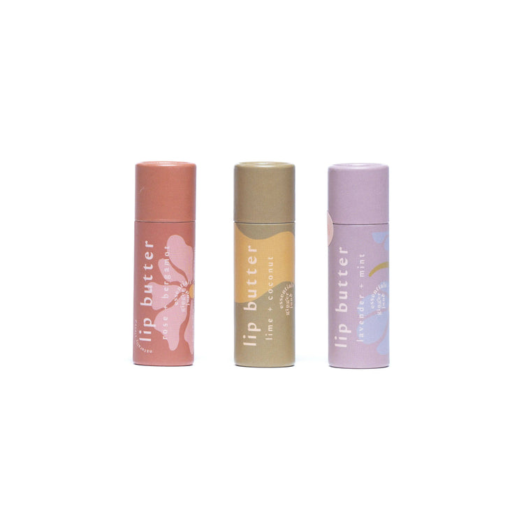Lip butter • rose bergamot • botanically tinted •