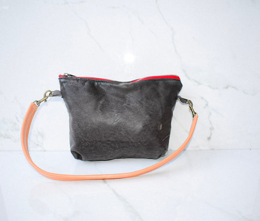 Mini Gia Shimmer Black Crossbody