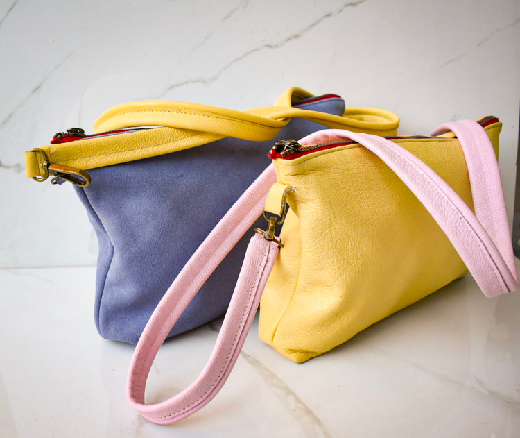 Gia Canary Yellow Crossbody