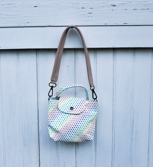 Rainbow Dot Lilly Pocket  Messenger Pouch