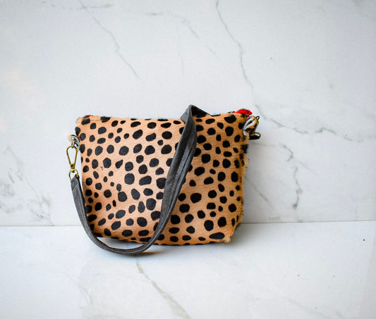 Mini Gia Leopard Crossbody
