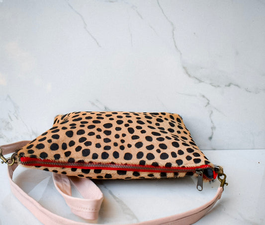 Gia Leopard Crossbody
