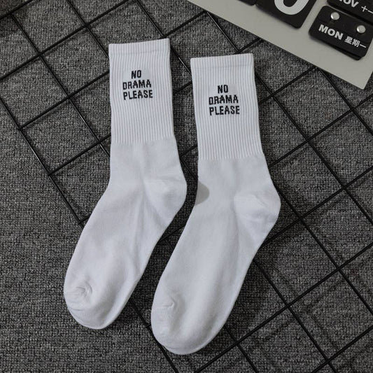 Preppy Street Letter SOCKS