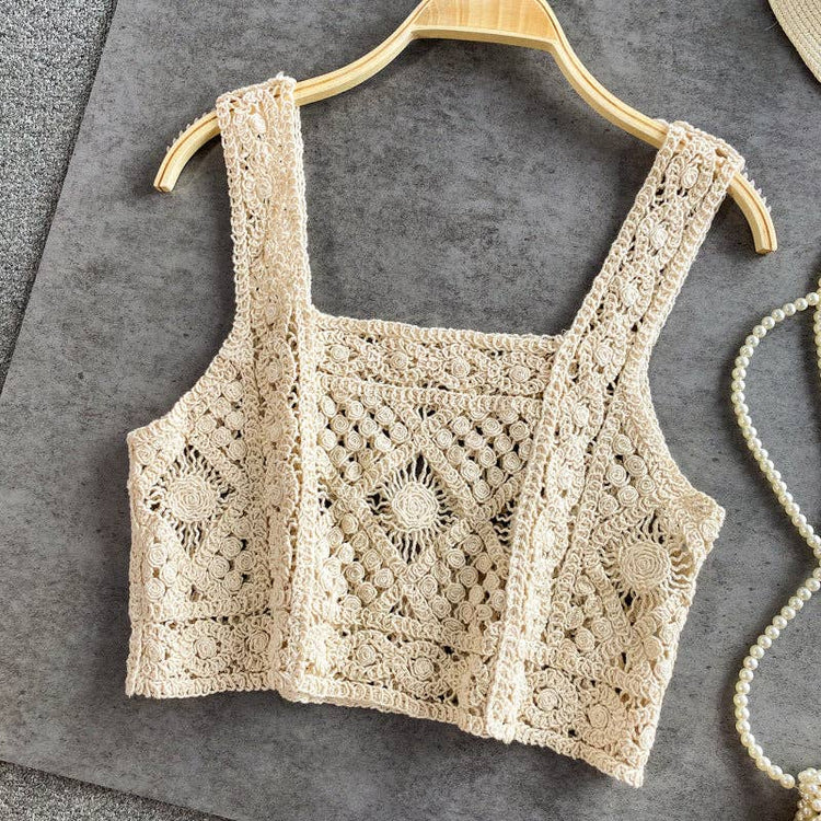 Crosa - Handmade Vintage Crochet Design Camisole