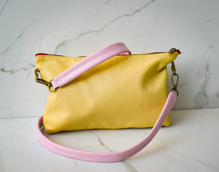 Gia Canary Yellow Crossbody