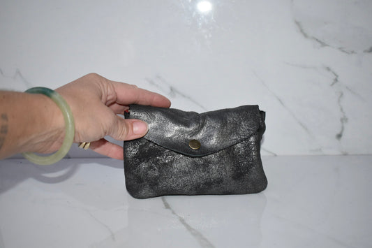 Winnie Shimmer Black Wallet