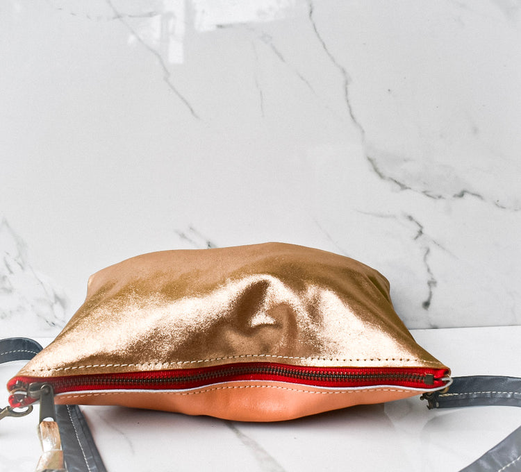 Mini Vivi Bronze/Peach Crossbody
