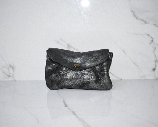 Winnie Shimmer Black Wallet