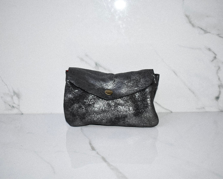 Winnie Shimmer Black Wallet