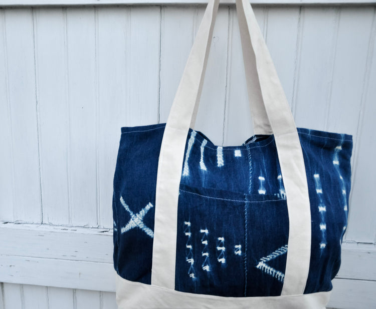 Indigo Beach Tote