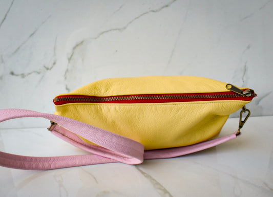 Gia Canary Yellow Crossbody