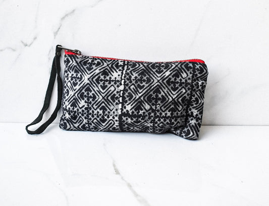 Blue Stainglass Clara Clutch