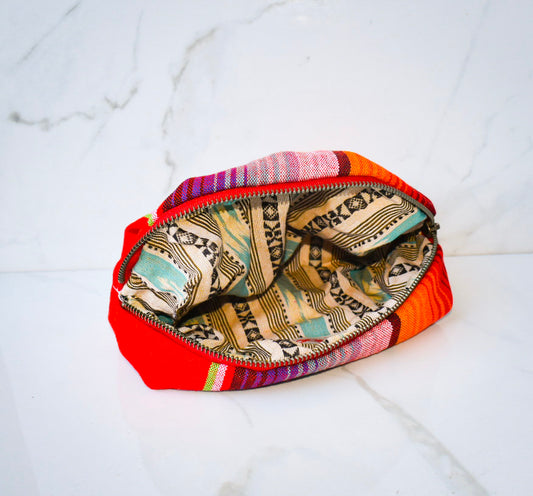 Carly Cosmetic Clutch in Rosarito