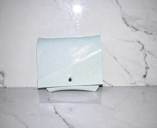 Polly White Pouch