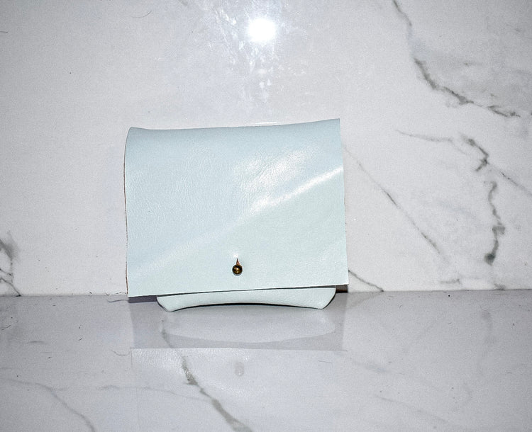 Polly White Pouch