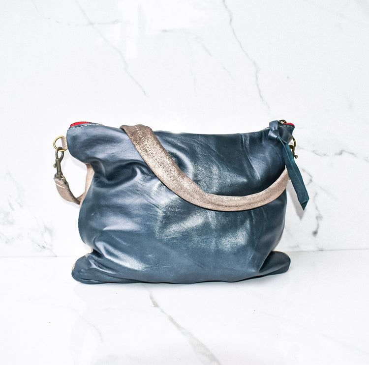 Mini Vivi Bronze/NavyCrossbody
