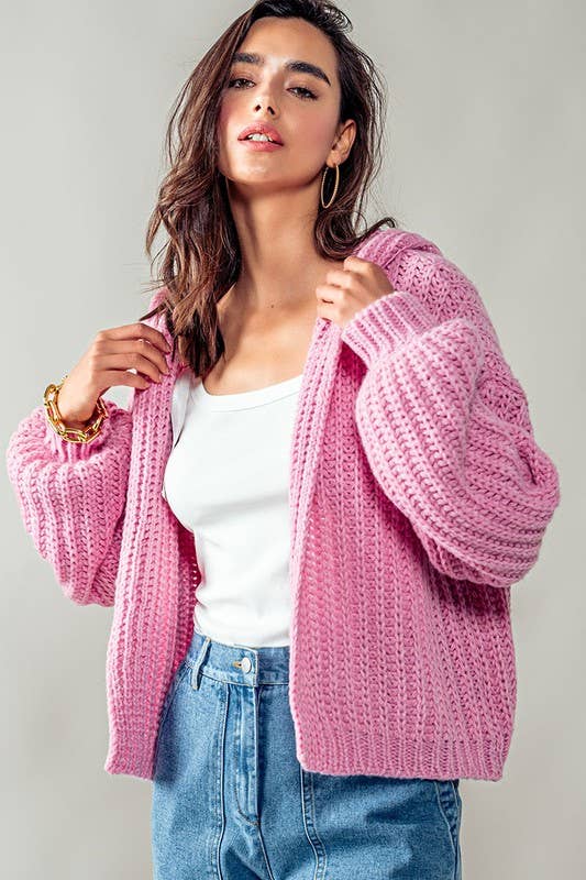 The Comfy Open Cardigan