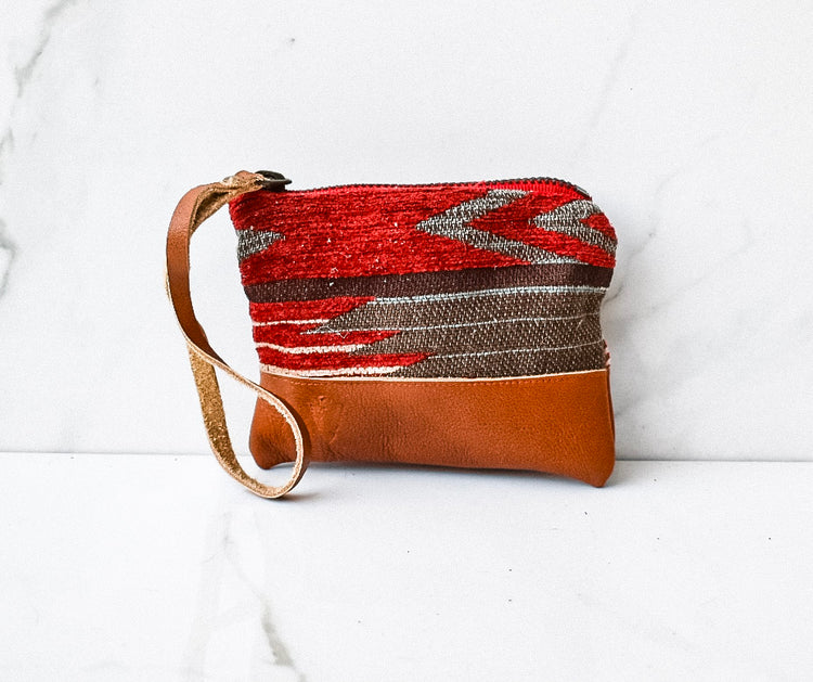 Katama Coin Pouch in Black Leather