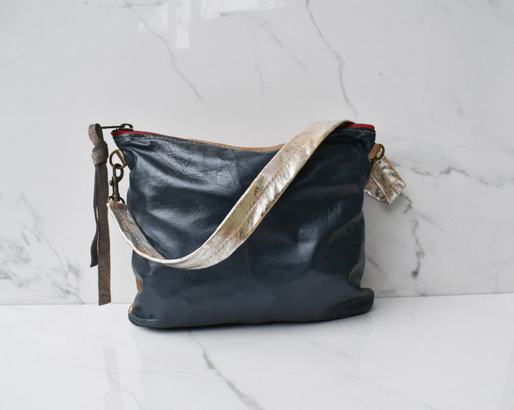Vivi Bronze/Navy Crossbody