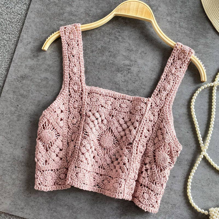 Crosa - Handmade Vintage Crochet Design Camisole