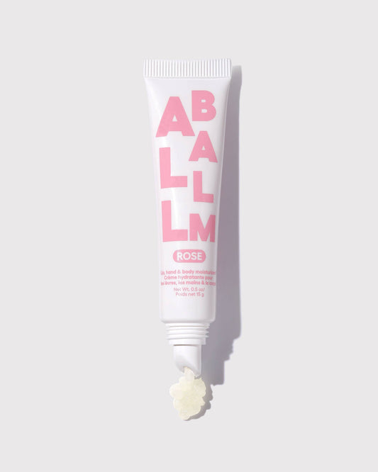 Zizia All Balm Tube-Rose Hand & Lip Balm