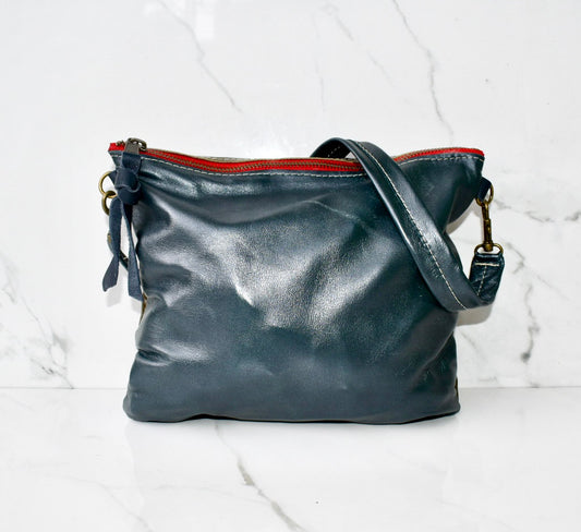 Vivi Olive/Navy Crossbody