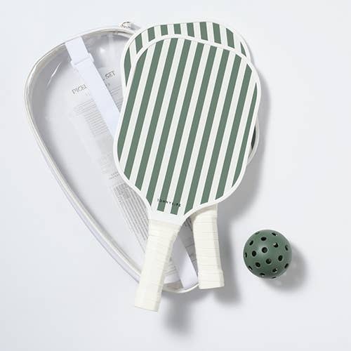 Pickle Ball Set The Vacay Olive