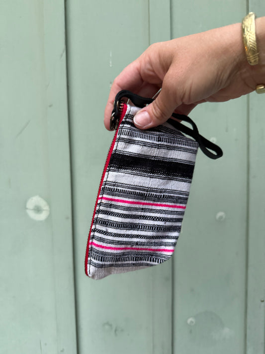 Harlow Moon in Aquinnah with Black Leather Wristlet
