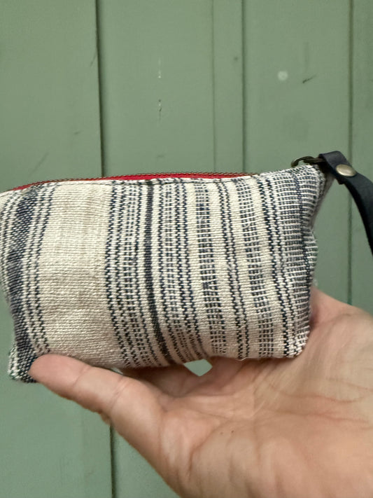 Harlow Moon in Nantucket with Black Leather Wristlet
